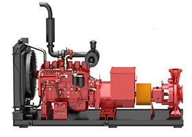 柴油机临时应急消防泵